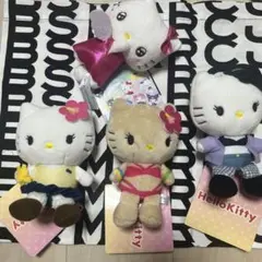 ハローキティ マスコット XOXOギャル 3点 nico make