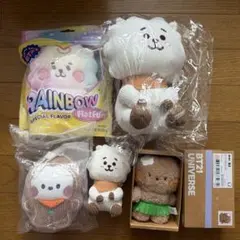 BTS BT21 RJ ぬいぐるみ マスコット セット