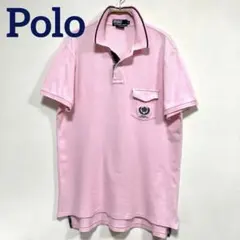 ポロ ラルフローレン ポロシャツ ピンク Ｌ