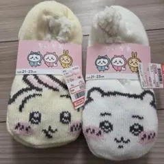 ちいかわ ルームソックス 2足セット 21-23cm