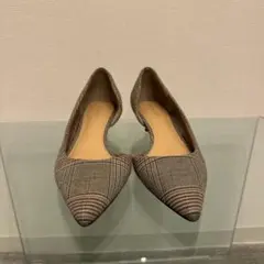 RANDA パンプス　23㎝　チェック　大人可愛い