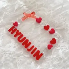 Stray Kids ヒョンジン トレカケース 赤