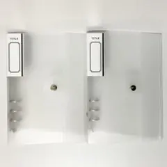 セリア　6リング　バインダー フロスト 2点セット　seria 6穴　シール帳