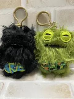 Fuggler ファグラー　キーリング　ぬいぐるみ　マスコット　2つセット