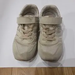 New Balance キッズスニーカー ベージュ　19センチ　373