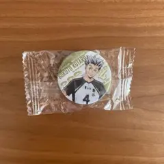 【新品未開封】ハイキュー!!×くら寿司 木兎光太郎 缶バッジ