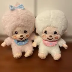 モンチッチ コットンキャンディ Lサイズぬいぐるみ 2個セット