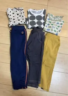 ズボン　長袖下着　3枚セット　90〜100