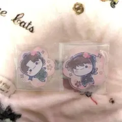 フリューくじ忍たま乱太郎　土井先生　山田利吉　アクリルスタンド