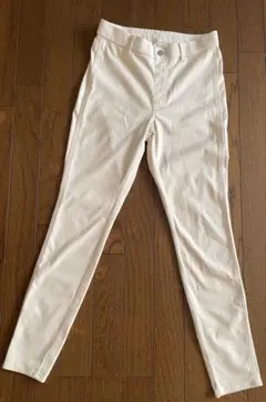 UNIQLO ウルトラストレッチレギンスパンツ　M オフホワイト