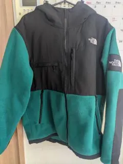 THE NORTH FACE フリースジャケット ブラック/ターコイズ
