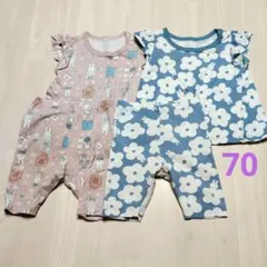 ユニクロ　ミッフィー　ベビーパジャマ