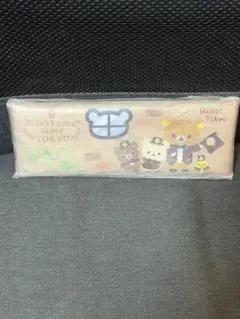 リラックマ 東京店　クリアペンケース　ノベルティー