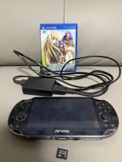 PS Vita 本体 充電ケーブル ゲーム付き　pch-1100