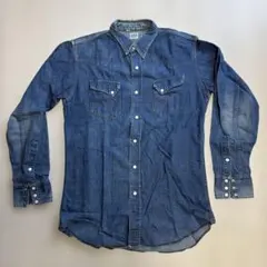 値下げ！2700円　MAVERICK デニムシャツ Lのサムネイル