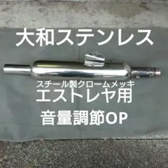 【希少】大和スチール製クロームメッキ仕上げ　エストレヤのサムネイル