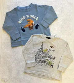 グレードスコープ　長袖Tシャツ　ロンT 恐竜　ダイナソー　旅ザウルス　トレーナー