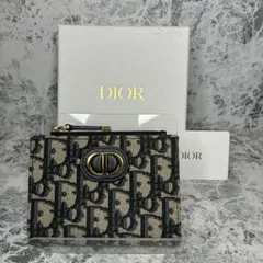Dior Saddle Lotus ウォレット オブリーク ジャカード正規品美品