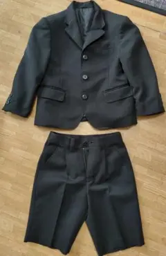 フォーマルスーツ キッズ 黒 110cm