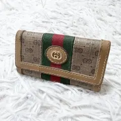 OLD GUCCI シェリーライン　gg キーケース4連のサムネイル
