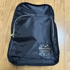 ナイロンリュック　黒　軽い　未使用