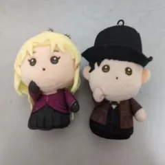 名探偵コナン　おねだりぬいぐるみ マスコット ベルモット 赤井秀一 伊達航