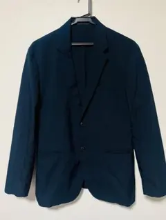 ユニクロ感動ジャケット Mサイズ ネイビー【色落ち有り・値下げ可】