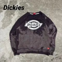 鬼フェードボロ Dickies ロゴスウェット フェード加工 墨黒 Mのサムネイル