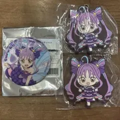 キミとアイドルプリキュア キュアキュンキュン 缶バッジ ラバーストラップ