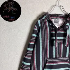 ✮M　パーカー　メキシカンパーカー　メキシコ製　カラフル　Y2K　ストリート✮