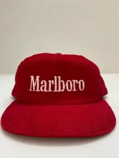 MARLBORO マルボロ コーデュロイ スナップバックキャップ