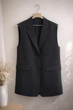 【GU】テーラードベスト ジレ 卒業式 入学式 カジュアル