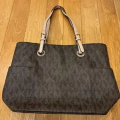 Michael Kors ダークブラウン トートバッグ