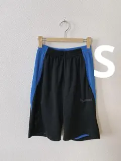 S☆大人気☆hummel☆ブラック/ブルー ハーフパンツ黒と青