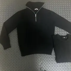 ZARAハーフジップ　AZUL BY MOUSSYニット セット売りのサムネイル