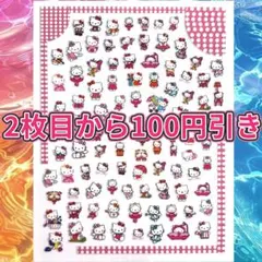 ネイルシール　キティ　キャラクター　DD-154