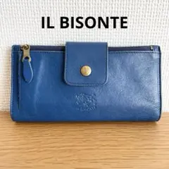 IL BISONTE イルビゾンテ　ロングウォレット　レザー　折り畳み長財布