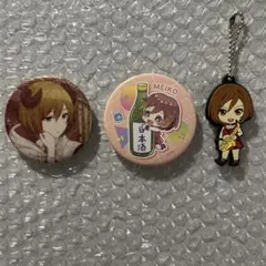 プロセカ　MEIKO グリッター缶バッジ