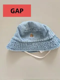 GAP デニム バケットハット 0-3ヶ月