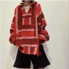 古着　メキシカンパーカー　ＸＬ