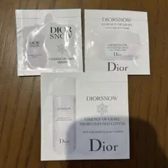 DIORSNOW スキンケアトライアルセット