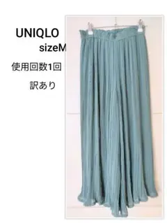 UNIQLO Mサイズ プリーツフレア　ワイドパンツ　スカート