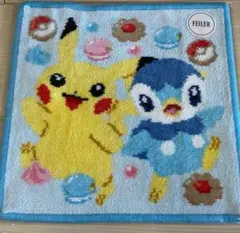 FEILER ピカチュウ ポッチャマ ハンカチ　舟型ポーチ　セット売り FEILER ピカチュウ ポッチャマ ハンカチ 舟型ポーチ セット売り