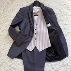 ヴェリタ 3ピース ブライダル タキシード セットアップスーツ 結婚式 M相当