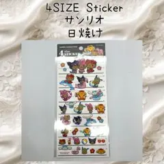 サンリオ キティSanrio 日焼け 4Size Sticker シール シート