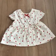 可愛いハート柄＊美品トップス