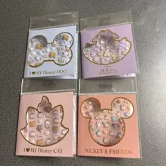 ディズニーストア限定 シール プチステッカー 全4種