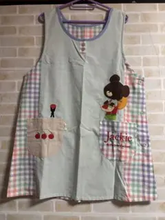 くまのジャッキー エプロン