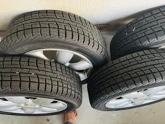 155/65R14 スタッドレスタイヤ　アルミホイルセット★2025年式のサムネイル