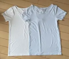 ユニクロ AIRism 半袖アンダーシャツ 140cm 2枚セット